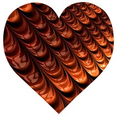 Fractal Frax Wooden Puzzle Heart