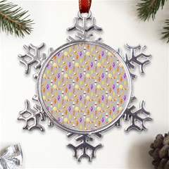 Halloween Candy Metal Large Snowflake Ornament