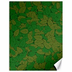 Vectors Leaves Background Plant Canvas 18  X 24  by Askadina