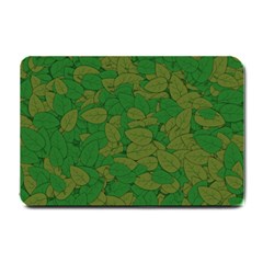 Vectors Leaves Background Plant Small Doormat by Askadina