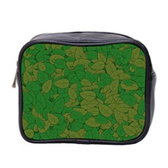 Vectors Leaves Background Plant Mini Toiletries Bag (two Sides) by Askadina