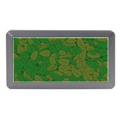 Vectors Leaves Background Plant Memory Card Reader (mini) by Askadina