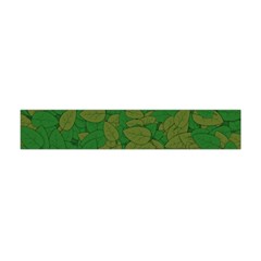 Vectors Leaves Background Plant Premium Plush Fleece Scarf (mini)