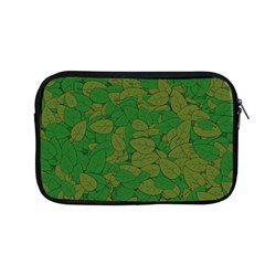 Vectors Leaves Background Plant Apple Macbook Pro 13  Zipper Case by Askadina