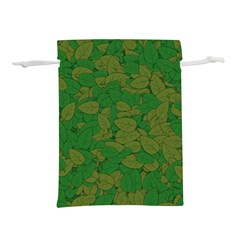 Vectors Leaves Background Plant Lightweight Drawstring Pouch (l) by Askadina