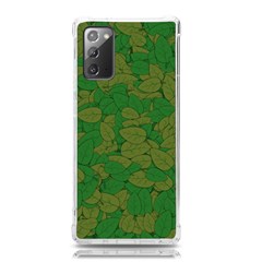 Vectors Leaves Background Plant Samsung Galaxy Note 20 Tpu Uv Case by Askadina