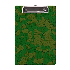 Vectors Leaves Background Plant A5 Acrylic Clipboard by Askadina