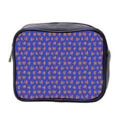 Cute Sketchy Monsters Motif Pattern Mini Toiletries Bag (two Sides) by dflcprintsclothing