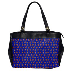 Cute Sketchy Monsters Motif Pattern Oversize Office Handbag by dflcprintsclothing