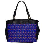 Cute sketchy monsters motif pattern Oversize Office Handbag Front