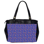 Cute sketchy monsters motif pattern Oversize Office Handbag (2 Sides) Back