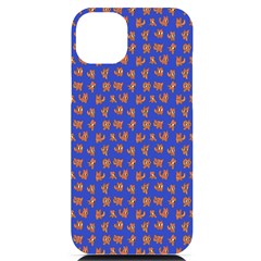 Cute Sketchy Monsters Motif Pattern Iphone 14 Plus Black Uv Print Case