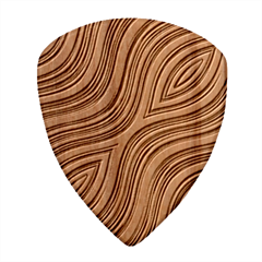 Illustration Background Metalizer Art Glass Wood Guitar Pick (set Of 10) by Askadina