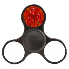 Flowers Red Finger Spinner by Askadina