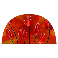 Flowers Red Anti Scalding Pot Cap by Askadina