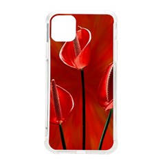 Flowers Red Iphone 11 Pro Max 6 5 Inch Tpu Uv Print Case by Askadina