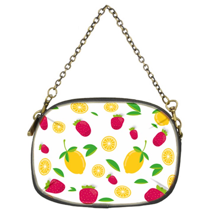 Strawberry Lemons Fruit Chain Purse (Two Sides)