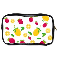 Strawberry Lemons Fruit Toiletries Bag (one Side) by Askadina