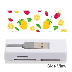 Strawberry Lemons Fruit Memory Card Reader (stick) by Askadina