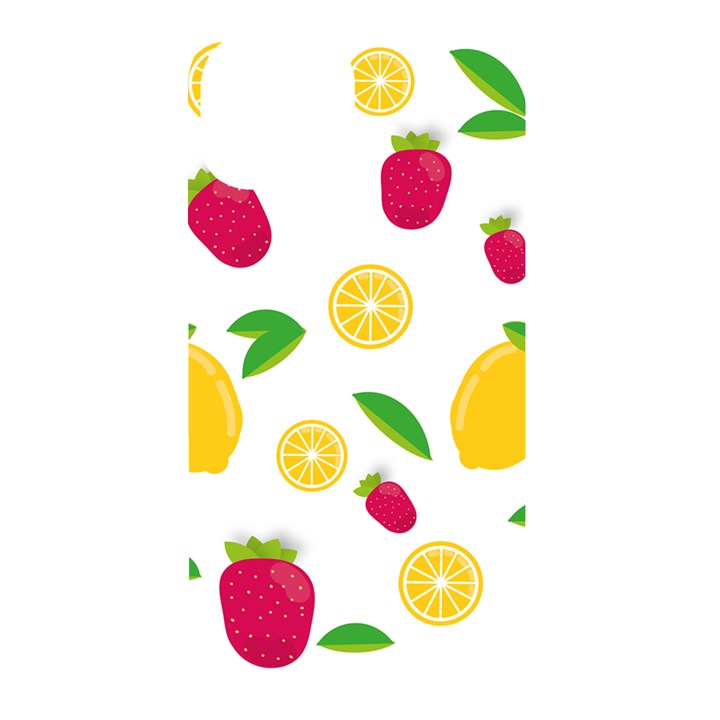 Strawberry Lemons Fruit iPhone 14 Black UV Print Case