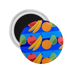 Fruit Texture Wave Fruits 2 25  Magnets by Askadina