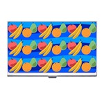 Fruit Texture Wave Fruits Business Card Holder Front