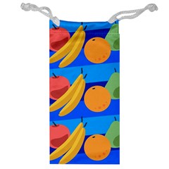 Fruit Texture Wave Fruits Jewelry Bag by Askadina