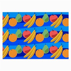 Fruit Texture Wave Fruits Large Glasses Cloth by Askadina