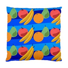 Fruit Texture Wave Fruits Standard Cushion Case (one Side) by Askadina