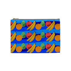 Fruit Texture Wave Fruits Cosmetic Bag (medium) by Askadina