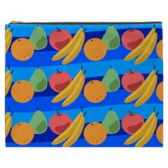 Fruit Texture Wave Fruits Cosmetic Bag (xxxl) by Askadina