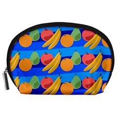 Fruit Texture Wave Fruits Accessory Pouch (large) by Askadina