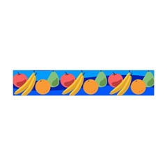 Fruit Texture Wave Fruits Premium Plush Fleece Scarf (mini)