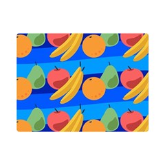 Fruit Texture Wave Fruits Premium Plush Fleece Blanket (mini) by Askadina