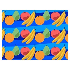 Fruit Texture Wave Fruits Two Sides Premium Plush Fleece Blanket (baby Size) by Askadina