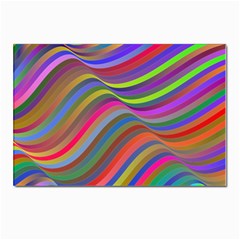 Psychedelic Surreal Background Postcard 4 x 6  (pkg Of 10) by Askadina