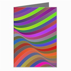 Psychedelic Surreal Background Greeting Card