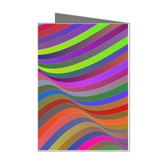 Psychedelic Surreal Background Mini Greeting Cards (pkg Of 8) by Askadina