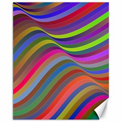 Psychedelic Surreal Background Canvas 16  X 20  by Askadina