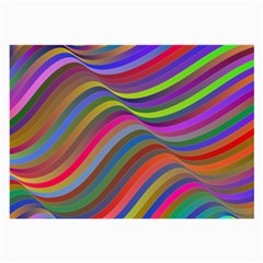 Psychedelic Surreal Background Large Glasses Cloth