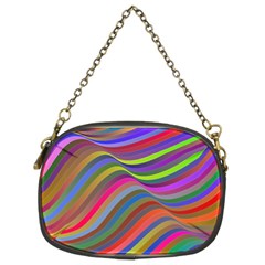 Psychedelic Surreal Background Chain Purse (two Sides)