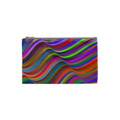 Psychedelic Surreal Background Cosmetic Bag (small) by Askadina