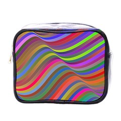 Psychedelic Surreal Background Mini Toiletries Bag (one Side) by Askadina