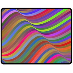 Psychedelic Surreal Background Fleece Blanket (medium) by Askadina