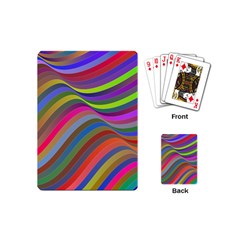 Psychedelic Surreal Background Playing Cards Single Design (mini) by Askadina