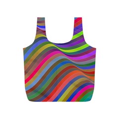 Psychedelic Surreal Background Full Print Recycle Bag (s) by Askadina