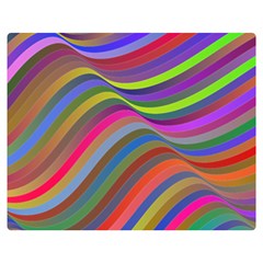 Psychedelic Surreal Background Two Sides Premium Plush Fleece Blanket (teen Size) by Askadina