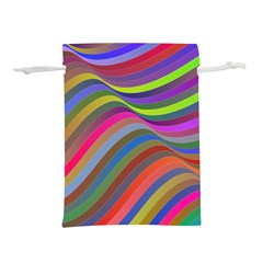 Psychedelic Surreal Background Lightweight Drawstring Pouch (l) by Askadina