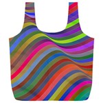 Psychedelic Surreal Background Full Print Recycle Bag (XXL) Front