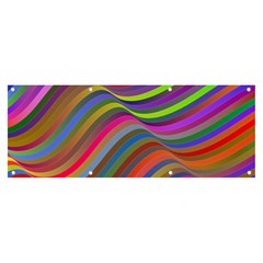 Psychedelic Surreal Background Banner And Sign 8  X 3 